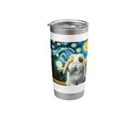 Mini Lop Rabbit Starry Night Mini Lop Rabbit Stainless Steel Insulated Tumbler