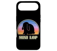 Mini Lop Vintage Sunset Rabbit Case for iPhone Air