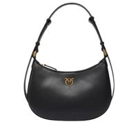 Mini Love Bag Half Moon Simply - female - PINKO - Shoulder Bags - Black - ONE SIZE - Bags ONE SIZE