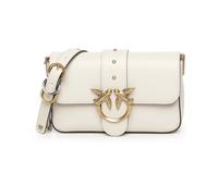 Pinko Love One Mini Slouchy Charms Crossbody bag, female, off-white