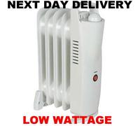 Mini Low Watt Oil Filled Radiator 500 Watts - Perfect for Campervans & Caravans