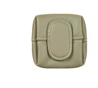 Mini Lyches Pattern Coin Purse, Women Japanese Small Change Holder Pouch Wallet,Portable Leather Storage Bag Buckle Key (Teal Green)