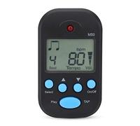 Mini M50 Digital Beat Tap, Compact Metronome Clip for Musicians, Ideal for All Musical Instruments (Black)