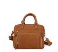 Mini Macy Handbag in Grained Leather camel