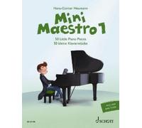 Mini Maestro Vol. 1 piano (very easy) 50 little Piano Pieces Schott Music Saddle