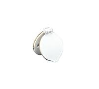 Mini Magflap - Magnetic keyhole Draught ExcluderTM (White)