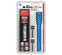 Mini Maglite 2 AA LED torch - 127 lumens - 156m beam - torch and holster pack