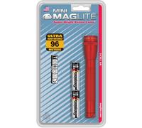 Maglite Aa Mini Mag Blister/Dark Red