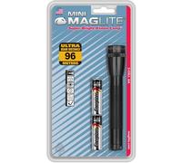 Mini Maglite AA torch - pocket flashlight with batteries - blister pack