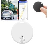 Mini Magnetic GPS Tracker With Strong Magnet for Vehicle Anti-Lost Locator System - Car Tracking Device, Worldwide Coverage (White)
