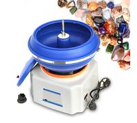 Mini Magnetic Jewelry Polisher Tumbler, Bowl Finisher Machine for Light Metals, Compact Polishing Tool for Jewelry Making, Efficient and Easy-to-Use Polishing Solution