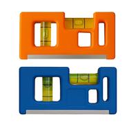 Mini Magnetic Spirit Level 10 cm Pocket Size Horizontal and Vertical Random Colour
