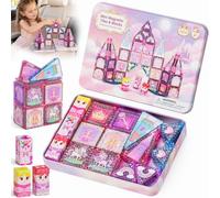 Mini Magnetic Tiles & Blocks Unicorn: 60 Min. Role-play for Girls age 3-6