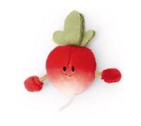Mini MagNICI Radish 7 cm, Red, Cuddly Toy with Magnet, Plush Toy, Sticks to Metal Surfaces, Magnetic Boards and Bag Handles, Travel Companion, Great Gift Idea, 61864