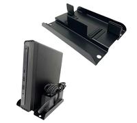 Mini mainframe vertical PC Stand 32-60mm for Dell HP Lenovo Adjustable Vertical Desk Stand for Dell OptiPlex MFF 3050 7060 Lenovo ThinkCentre M910Q M700 Tiny HP EliteDesk 800 Mini PC Desk Mount Holder