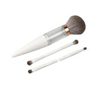 Mini Makeup Brush Set, 5 Pieces Portable and Reusable Makeup Tool - Small Kit Brushes and Cosmetic Accessories | for Girls, Women, Beginners, Dresser, Wedding, Bride, Living Room
