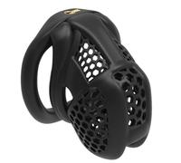 Mini Male Chastity Penis Device Slave Gay & Curved Lock Ring,Men Lockdown Cage Restraint Holder Bondage Gear & Accessories Sex Toys for Couples Set Black M