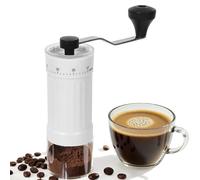 Mini Manual Coffee Grinder with 40 Adjustable Settings, Portable Hand Coffee Bean Mill with 30g Capacity, Conical Burr Coffee Grinder with Crank for Travel, Camping, Office, Espresso, Pour Over, etc