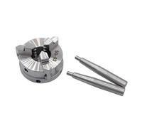 Mini Manual Lathe Three Jaw Chuck 50mm High Precision Wood Drill Chuck for Lathe Machine Tools Accessories