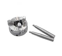Mini Manual Lathe Three Jaw Chuck 50mm Wood Drill Chuck for Lathe Machine Tools Accessories