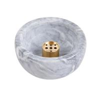 Mini Marble Incense Holder for Sticks Incense Stick Holder Marble Incense Burner Holder, White