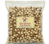 Mini Markies Dog Biscuits 1kg | Crunchy Dog Biscuit with Meaty Centre | Training Treats for Dogs | Dog Treats for Small Dogs, Medium & Seniors | Small Dog Biscuits | by Trusty Pet Supplies