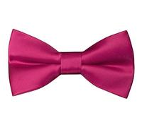 Mini Mart Online Limited Boys Kids Plain Basic Back Hot pink Dickie Bow Tie