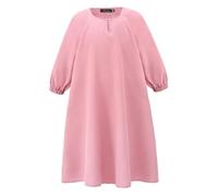Mini Mart Online Limited Girls Abaya Dress for Islamic School Party Ceremony Kids 10 Years Pink