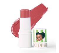 Mini Masaba Bloominator Makeup Stick - Giggle (Light Pink) | Lumi-Matte Creamy Blush with Illuminator | Hydrating Shea Butter | Buildable, Velvety Finish | 7.5g