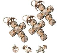 Mini Masonic Transforming Sphere Pendant, Transformative Design, A Wearable Symbol of Fraternal Legacy, Unique Sphere-To-Cross Convertible, for Who Enjoys Unique Retro Pieces (3pcs)