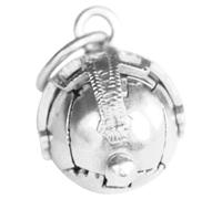 Mini Masonic Transforming Sphere Pendant,Vintage Mini Masonic Ball Necklace,Transformative Design-From Sphere to Cross,Folding Orb Pendant,A Wearable Symbol of Fraternal Legacy (B)