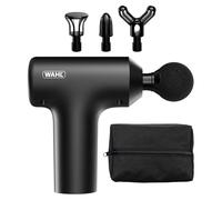 Mini Massage Gun, Cordless, Powerful, Travel Sized, 6-Speed Settings, Black, Rechargeable, Long-Lasting Battery, 4 Attachment Heads, Sport Recovery, Full Body