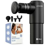 Mini Massage Gun Deep Tissue Massager - DynaMini Portable Percussion Muscle Massager Gun for Pain Relief - Super Small & Quiet Muscle Massage Gun with Easy Carry Case for On The Go Usage