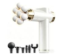 Mini Massage Gun Smart Deep Compact Handheld Muscle Massager Suitable for Back, Neck, and Waist - USB Rechargeable a Muscle Relaxation Device for Both Men and Women