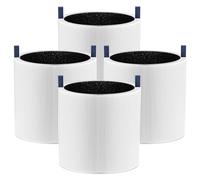 Mini Max Replacement Filter for Blueair Blue Pure Mini Max Air Purifiers | 2-in-1 Activated Carbon Blue Pure FMINI Filter Fits for Blue Pure Mini Max Air Purifier, White, 4 Pack
