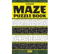Mini Maze Puzzle Book: 100 Pocket Sized Mazes for Adults & Teens | Travel Brain Games | Compact 4x6 Inch Size | Volume 2