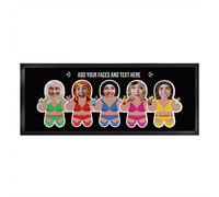 MINI ME! Bikini Babes Hair Bar Runner Home Bar Idea | 58cm x 22cm Rubber Beer Mat | Non Slip Bar Accessory | Home Bar | Garden Bar | Pub Accessory