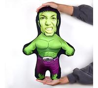 MINI ME! Cartoon Green Super Hero Doll | Personalised Teddy | Novelty Gift of the Year Finalist | Approx 33cm x 46cm The Original Doll | Made in GB
