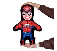 MINI ME! Cartoon Spider Boy Super Hero Doll | Personalised Teddy | Novelty Gift of the Year Finalist | Approx 33cm x 46cm The Original Doll | Made in GB