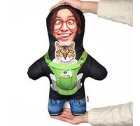 MINI ME! Cat Carrier - Two Faces Doll | Personalised Teddy | Novelty Gift of the Year Finalist | Approx 33cm x 46cm The Original Doll | Made in GB