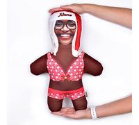 MINI ME! Christmas Mrs Claus Doll | Personalised Teddy | Novelty Gift of the Year Finalist | Approx 33cm x 46cm The Original Doll | Made in GB (Style B)