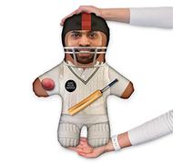 MINI ME! Cricket Player Doll | Personalised Teddy | Novelty Gift of the Year Finalist | Approx 33cm x 46cm The Original Doll | Made in GB