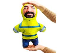MINI ME! Hi-Vis Doll | Personalised Teddy | Novelty Gift of the Year Finalist | Approx 33cm x 46cm The Original Doll | Made in GB