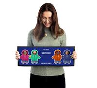 MINI ME! Hoodies - Bar Name Bar Runner Home Bar Idea | 58cm x 22cm Rubber Beer Mat | Non Slip Bar Accessory | Home Bar | Garden Bar | Pub Accessory