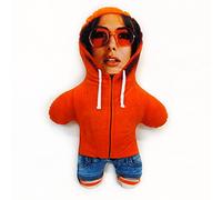 MINI ME! Orange Hoodie Doll | Personalised Teddy | Novelty Gift of the Year Finalist | Approx 33cm x 46cm The Original Doll | Made in GB