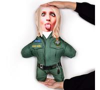MINI ME! Paramedic Original Doll | Personalised Uniform Custom Plush Face Cushion | 33cm x 46cm British Made Gifts Teddy | Add Photo - Gift for Him, Her, Kids (Blonde)