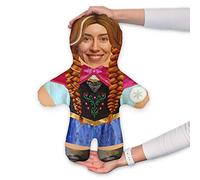 MINI ME! Princess - Ice - Pink Cape Doll | Personalised Teddy | Novelty Gift of the Year Finalist | Approx 33cm x 46cm The Original Doll | Made in GB
