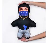 MINI ME! Robber Doll | Personalised Teddy | Novelty Gift of the Year Finalist | Approx 33cm x 46cm The Original Doll | Made in GB (Blue Scarf)