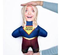 MINI ME! Super Mum - Choose Your Hair Doll | Funny Gift For Mum - Mothers Day Photo Gift | Approx 33cm x 46cm The Original Doll | Made in GB (Ice Blonde)