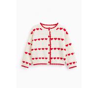 Mini Me Valentine's Heart Print Cardigan 2-3 years